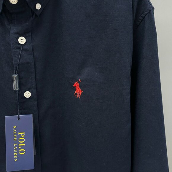 Ralph Lauren Navy Blue Polo Shirt - Picture 2 of 9